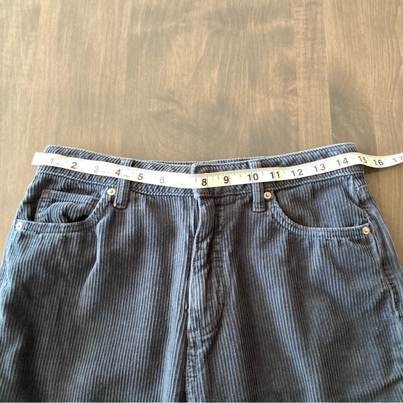 BDG Corduroy Blue High Rise Mom Pants 28 - Picture 7 of 9